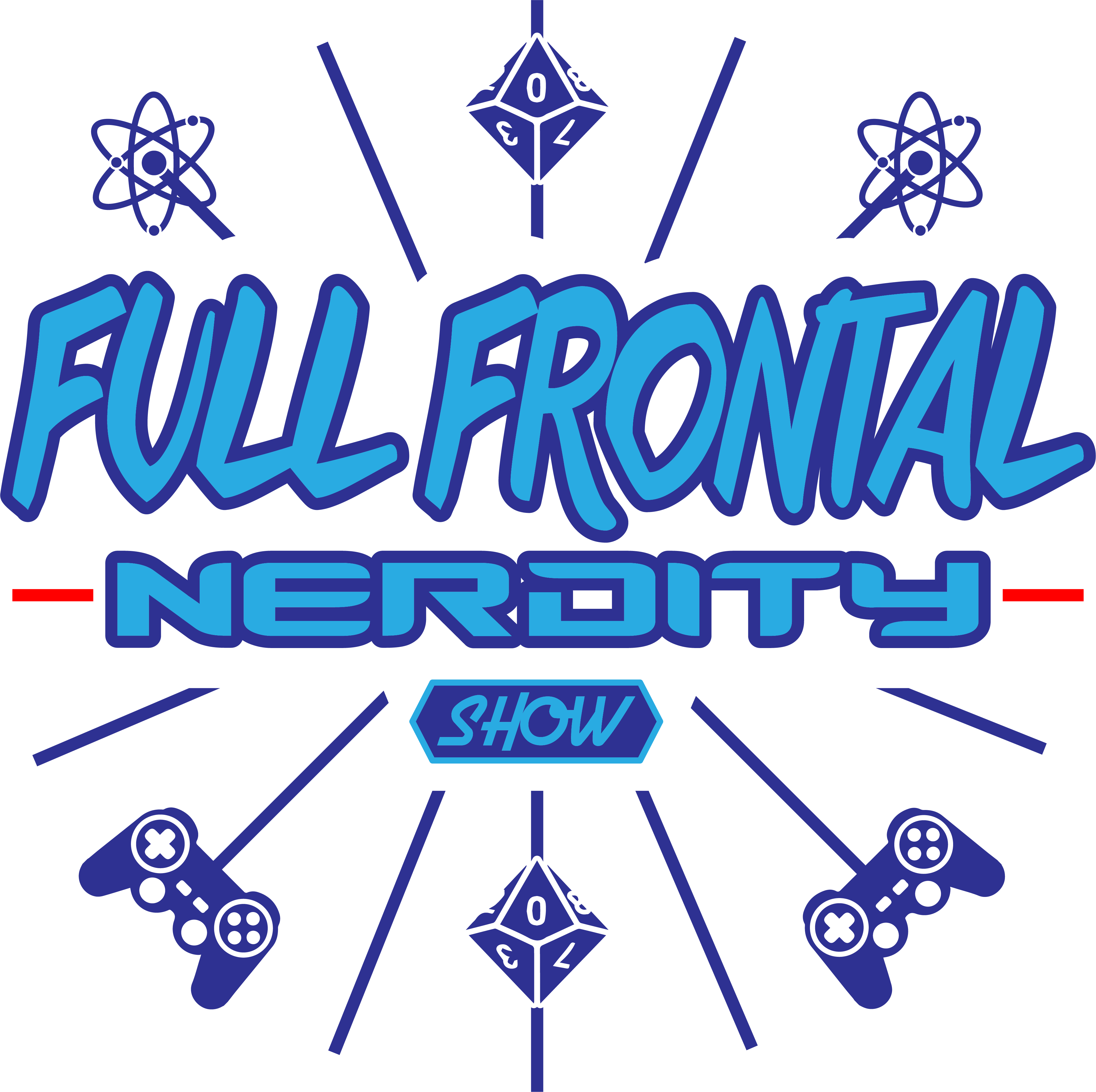 Full Frontal Nerdity Show Logo